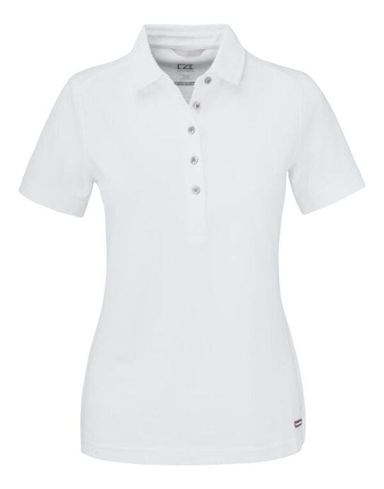 Cutter & Buck C&B Ladies Advantage Polo - White