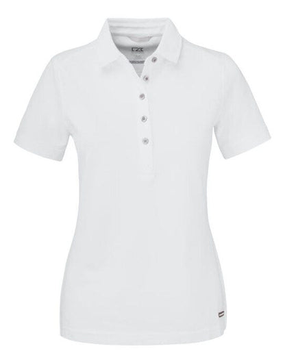 Cutter & Buck C&B Ladies Advantage Polo - White