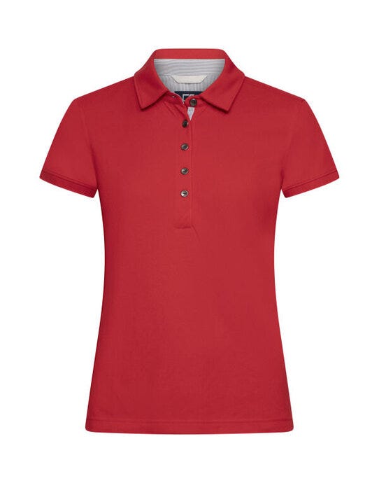 Cutter & Buck C&B Ladies Advantage Premium Polo - Red