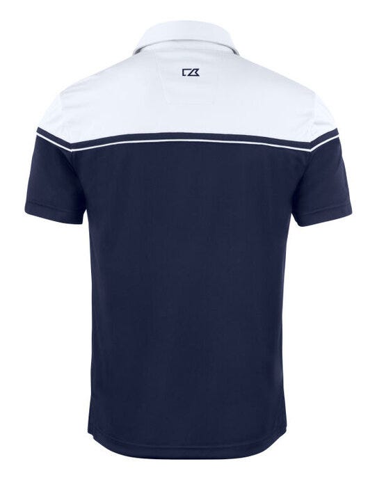 Cutter & Buck C&B Seabeck Polo - Dark Navy/White