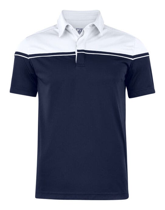 Cutter & Buck C&B Seabeck Polo - Dark Navy/White
