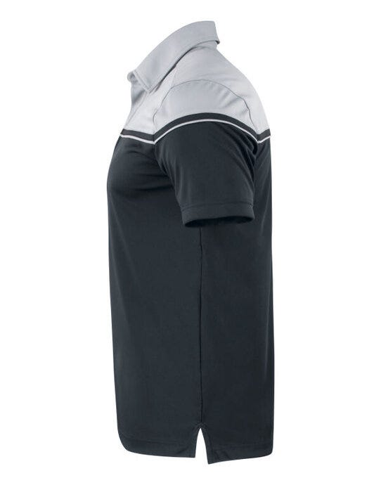 Cutter & Buck C&B Seabeck Polo - Black/Light Grey