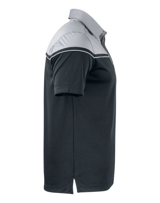 Cutter & Buck C&B Seabeck Polo - Black/Light Grey