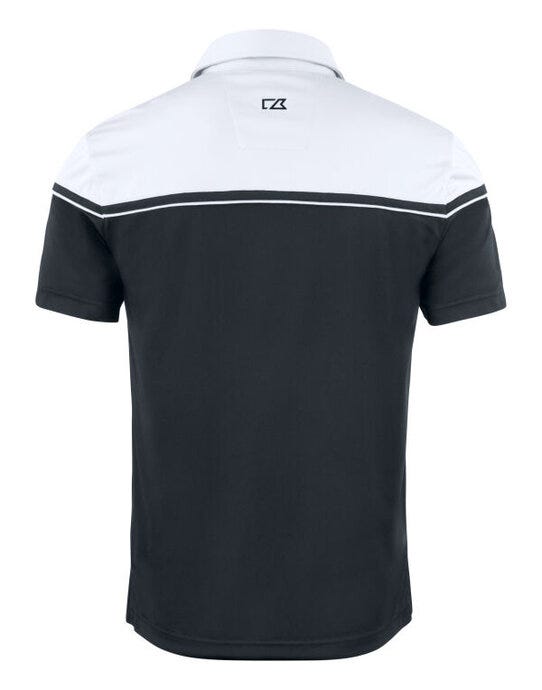 Cutter & Buck C&B Seabeck Polo - Black/White