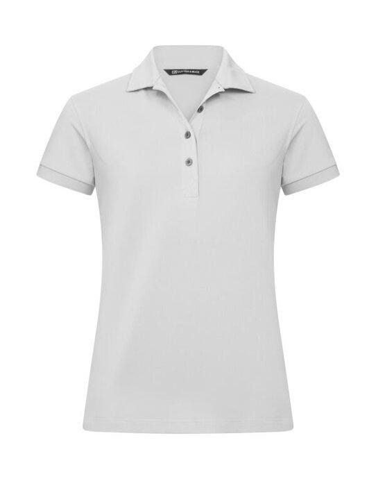 Cutter & Buck C&B Ladies Virtue Polo Solid - Silver
