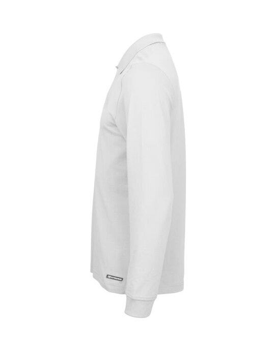 Cutter & Buck C&B Advantage Long Sleeve Polo - White