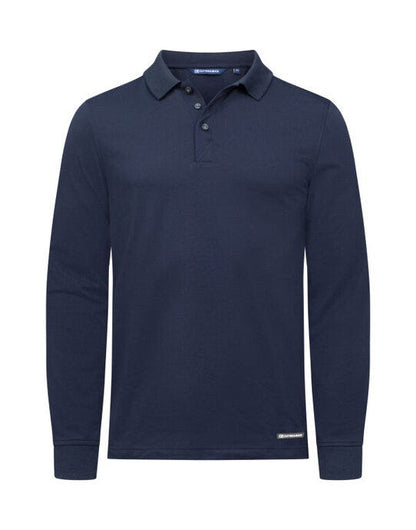 Cutter & Buck C&B Advantage Long Sleeve Polo - Dark Navy