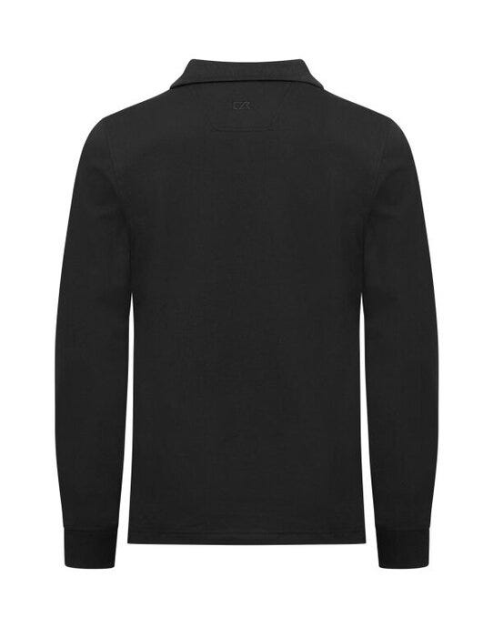 Cutter & Buck C&B Advantage Long Sleeve Polo - Black