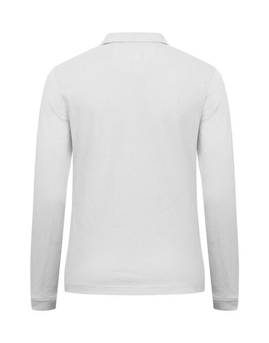 Cutter & Buck C&B Ladies Advantage Long Sleeve Polo - White