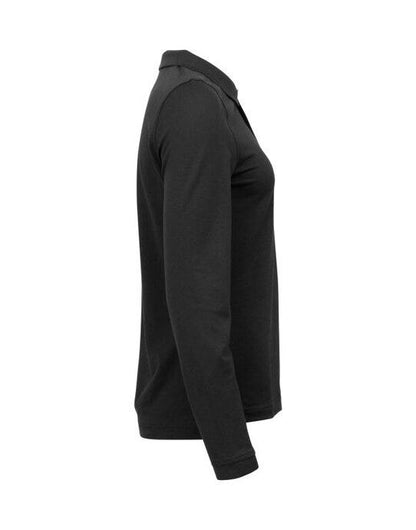 Cutter & Buck C&B Ladies Advantage Long Sleeve Polo - Black