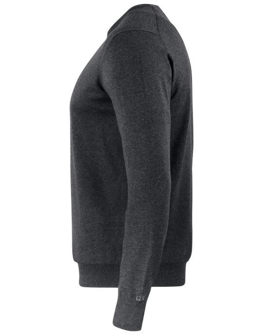 Cutter & Buck C&B Oakville Crewneck Sweater - Anthracite Melange
