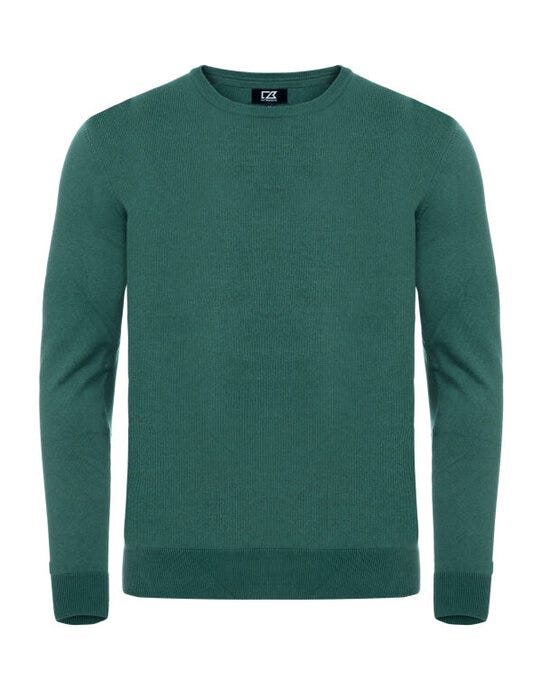 Cutter & Buck C&B Oakville Crewneck Sweater - Pine Green