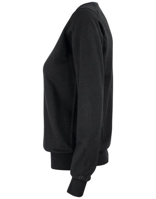 Cutter & Buck C&B Ladies Oakville Crewneck Sweat - Black