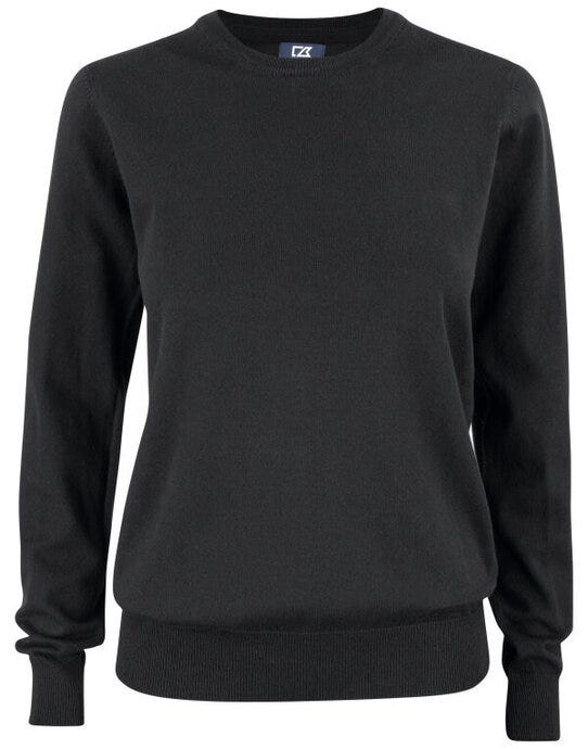 Cutter & Buck C&B Ladies Oakville Crewneck Sweat - Black