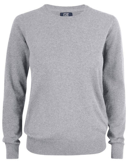Cutter & Buck C&B Ladies Oakville Crewneck Sweat - Grey Melange