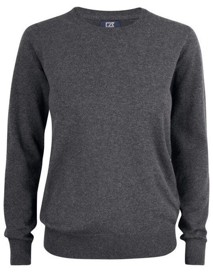 Cutter & Buck C&B Ladies Oakville Crewneck Sweat - Anthracite Melange