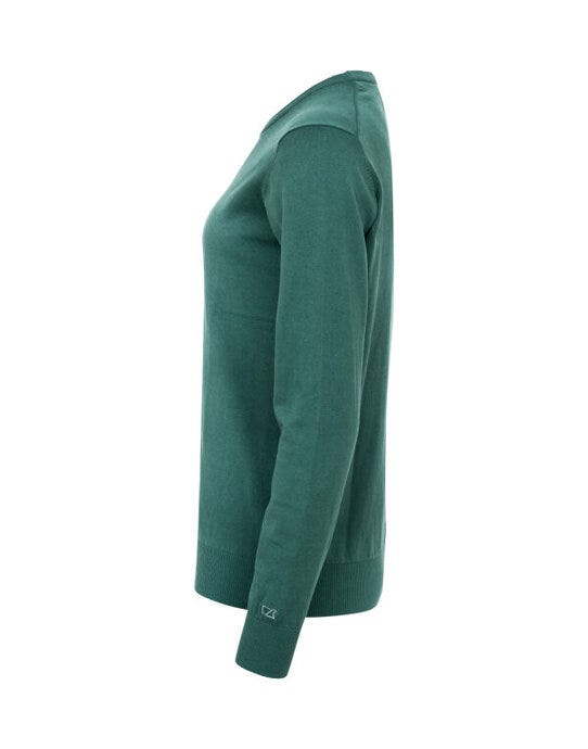 Cutter & Buck C&B Ladies Oakville Crewneck Sweat - Pine Green