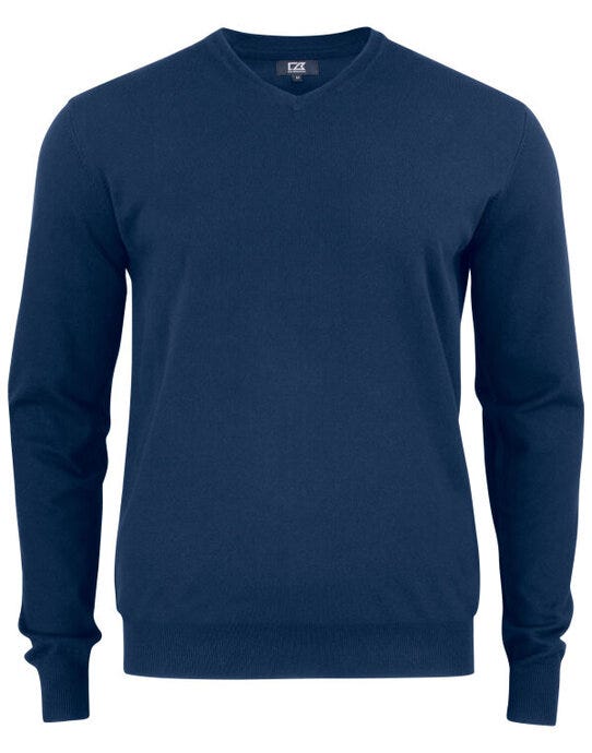 Cutter & Buck C&B Oakville V-Neck Sweater - Dark Navy