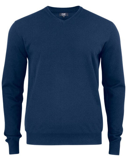 Cutter & Buck C&B Oakville V-Neck Sweater - Dark Navy