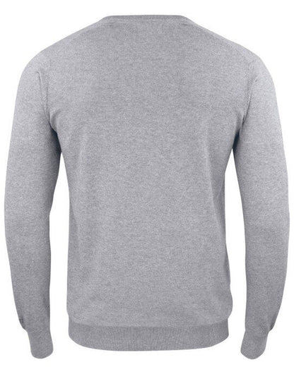 Cutter & Buck C&B Oakville V-Neck Sweater - Grey Melange
