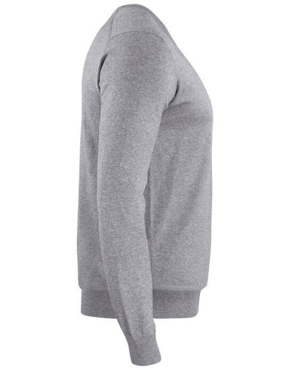 Cutter & Buck C&B Oakville V-Neck Sweater - Grey Melange