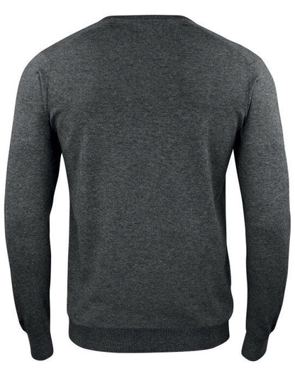 Cutter & Buck C&B Oakville V-Neck Sweater - Anthracite Melange