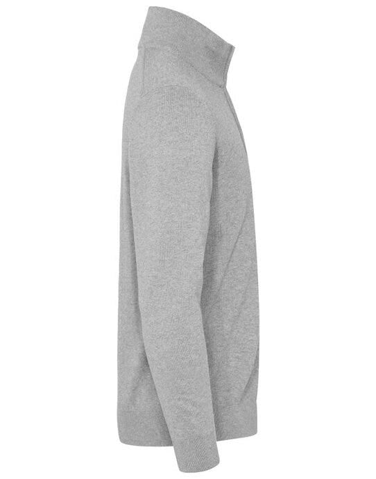 Cutter & Buck C&B Oakville Half Zip Sweater - Grey Melange