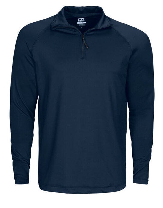 Cutter & Buck C&B Coos Bay Half Zip - Dark Navy