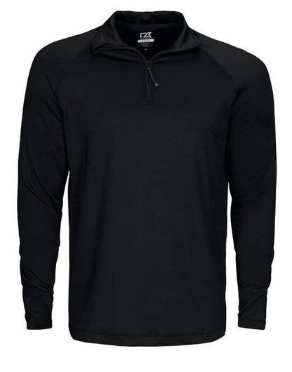 Cutter & Buck C&B Coos Bay Half Zip - Black