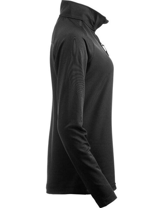 Cutter & Buck C&B Ladies Coos Bay Half Zip - Black
