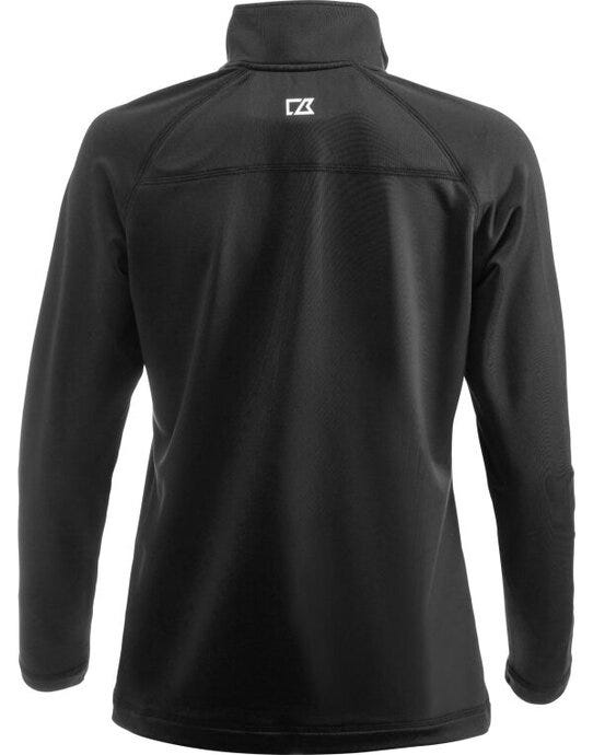Cutter & Buck C&B Ladies Coos Bay Half Zip - Black