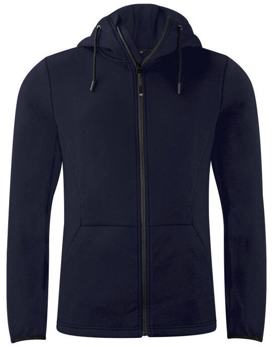 Cutter & Buck C&B Pemberton Full Zip Hood - Dark Navy