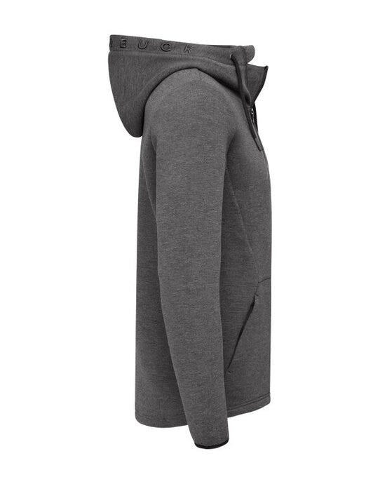 Cutter & Buck C&B Pemberton Full Zip Hood - Anthracite Melange