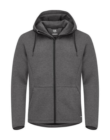 Cutter & Buck C&B Pemberton Full Zip Hood - Anthracite Melange
