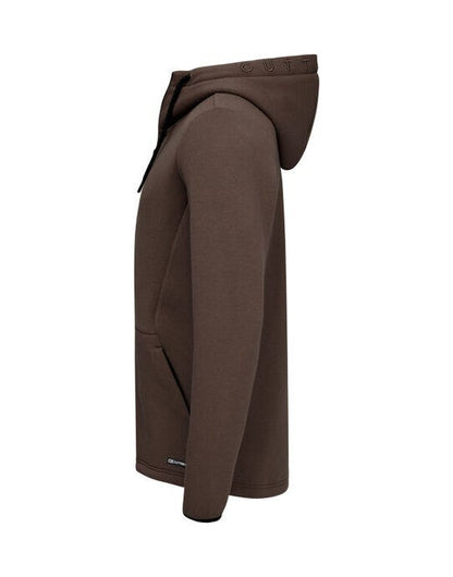 Cutter & Buck C&B Pemberton Full Zip Hood - Dark Mocca