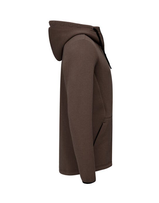 Cutter & Buck C&B Pemberton Full Zip Hood - Dark Mocca