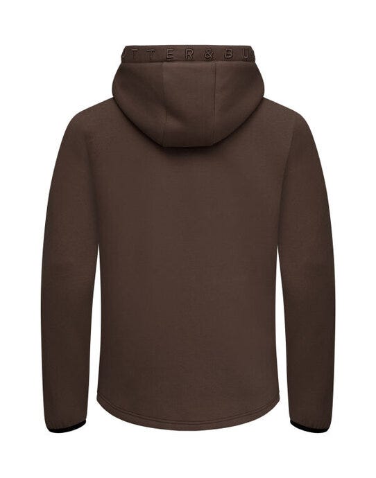 Cutter & Buck C&B Pemberton Full Zip Hood - Dark Mocca