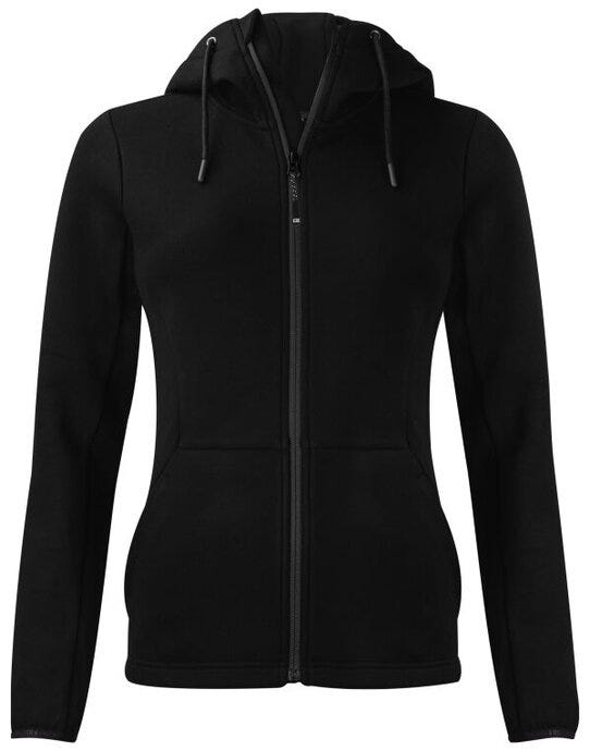 Cutter & Buck C&B Ladies Pemberton Full Zip Hood - Black