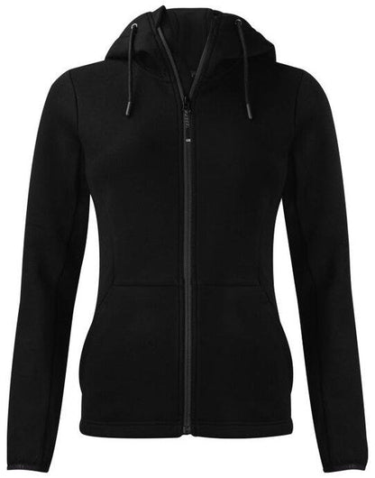 Cutter & Buck C&B Ladies Pemberton Full Zip Hood - Black