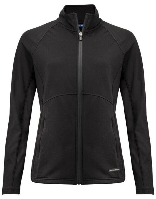 Cutter & Buck C&B Ladies Adapt Full Zip Jacket - Black