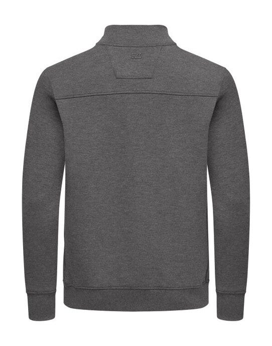 Cutter & Buck C&B Pemberton Full Zip Sweatshirt - Anthracite Melange