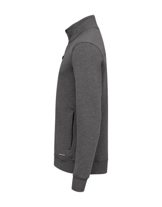 Cutter & Buck C&B Pemberton Full Zip Sweatshirt - Anthracite Melange