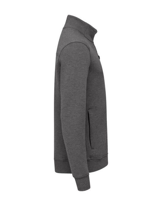 Cutter & Buck C&B Pemberton Full Zip Sweatshirt - Anthracite Melange
