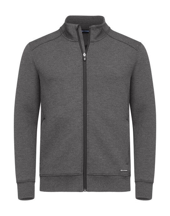 Cutter & Buck C&B Pemberton Full Zip Sweatshirt - Anthracite Melange