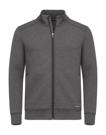 Cutter & Buck C&B Pemberton Full Zip Sweatshirt - Anthracite Melange
