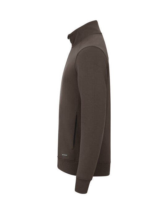 Cutter & Buck C&B Pemberton Full Zip Sweatshirt - Dark Mocca