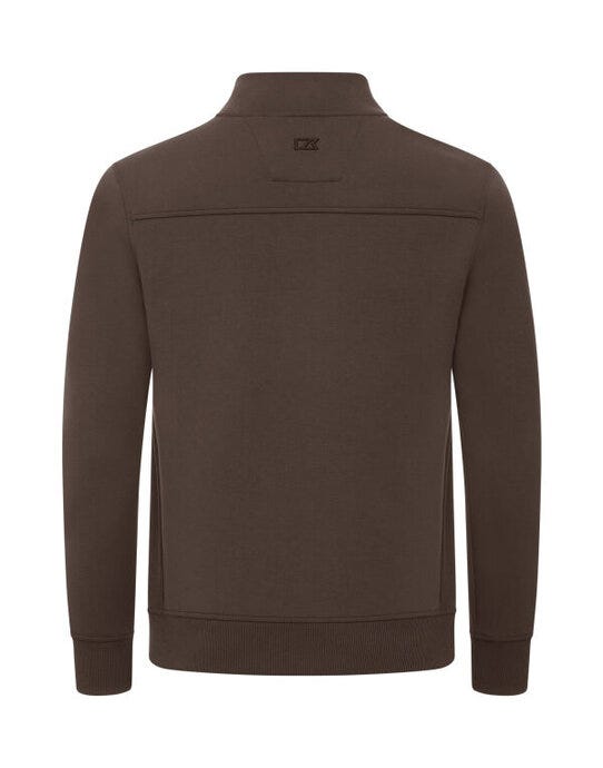 Cutter & Buck C&B Pemberton Full Zip Sweatshirt - Dark Mocca