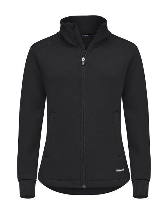 Cutter & Buck C&B Ladies Pemberton Full Zip Sweatshirt - Black