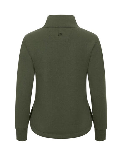 Cutter & Buck C&B Ladies Pemberton Full Zip Sweatshirt - Ivy Green