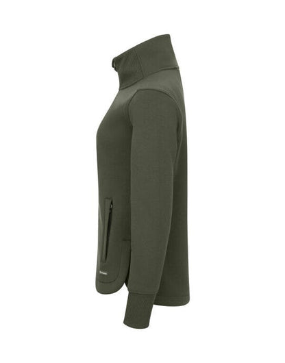 Cutter & Buck C&B Ladies Pemberton Full Zip Sweatshirt - Ivy Green